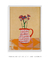 Quadro Decorativo Jarro com Flores Vermelhas - Coor - Arte em Poster