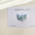 Borboleta Bordada - Azul - comprar online
