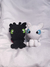 Amigurumi Banguela e Fúria da Luz (Como Treinar Seu Dragão)