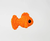 Chaveiro Amigurumi Peixe Dourado Goldenfish na internet