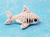 Chaveiro Amigurumi Tubarão Shark