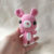 Amigurumi Coelho Rosa na internet