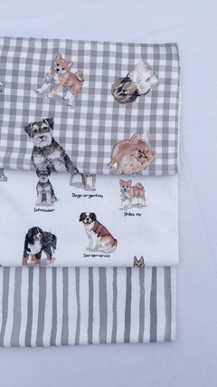 Paño Raya French Gris - comprar online
