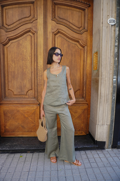 Pantalon ancho lino en internet