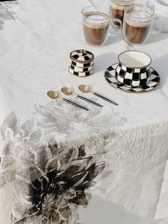 Mantel Dahlia - Thomas Edison - Varias Medidas - - Charles By Celine