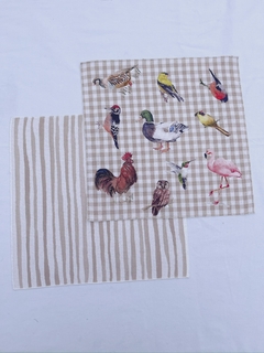 Paño Raya French Beige - comprar online