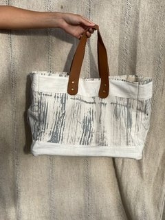 Imagen de Bolso con manija de cuero
