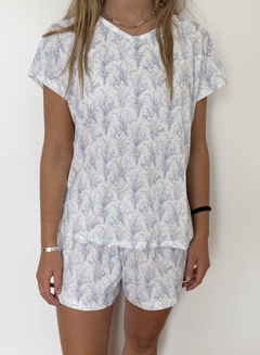 Pijama algodón corto Llilies - tienda online