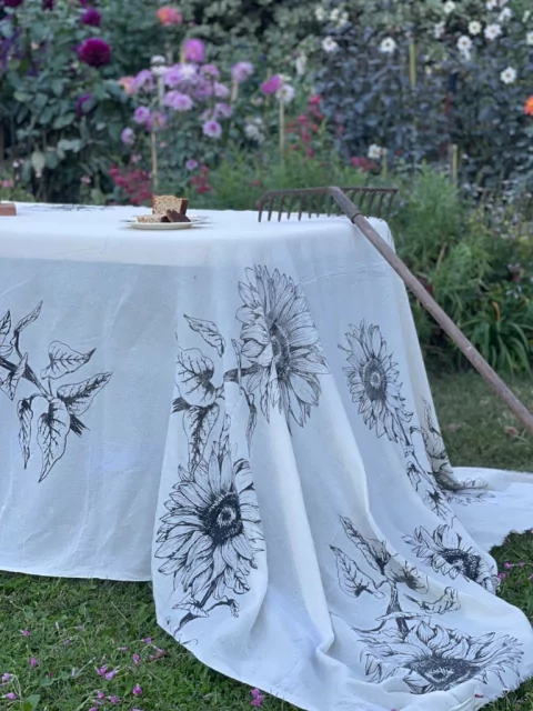 Mantel Girasoles - Varias Medidas -