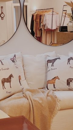 Almohadón Caballos