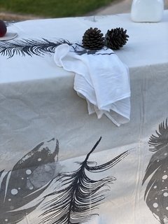 Mantel Plumas - Varias Medidas -
