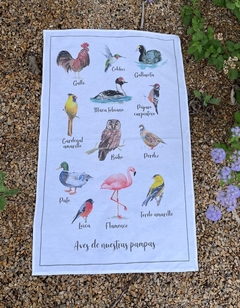 Repasador "Aves de nuestras Pampas"