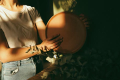 Prato de jantar na internet