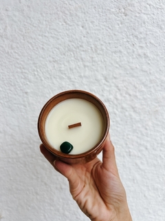 Vela aromática - Aroma Folhas Verdes