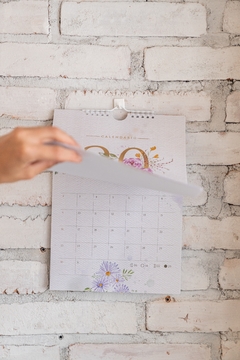 Calendário de Parede Cor D'água Aquarela - comprar online