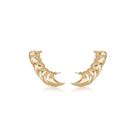 Brinco ear cuff escama