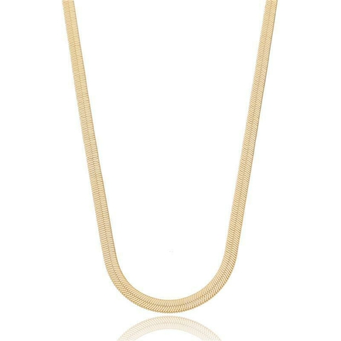 Colar choker fita fina