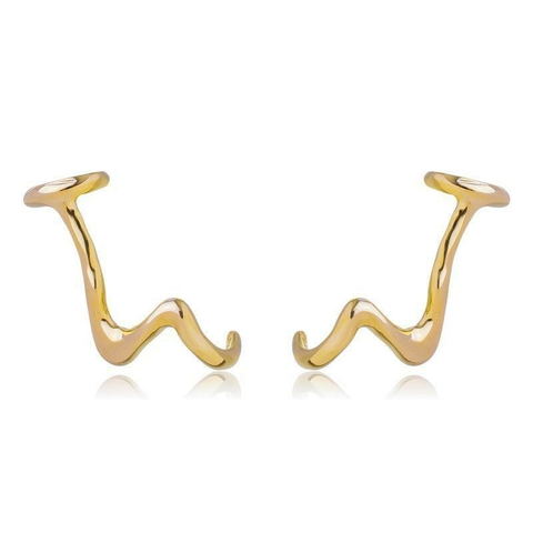 Brinco ear cuff orgânico