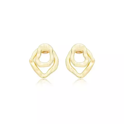 Brinco vazado martelado - comprar online