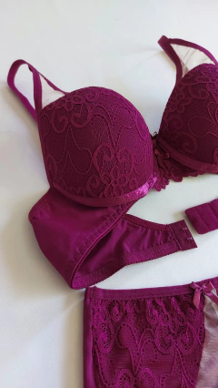 Imagem do Conjunto Sensações Magenta Hot Pant. Ref. 274