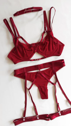 Lingerie Afrodite Cinta Liga Dupla. Ref 1103 - comprar online