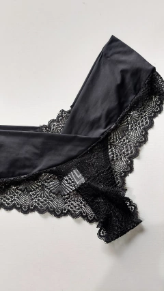 Lingerie Enigmas Cropped Preta. Ref 2661 - loja online