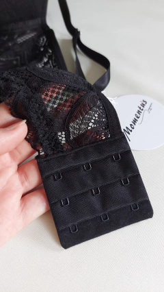 Lingerie Desejo com Persex Preta. Ref, 1148 - Momentu´s lingeries