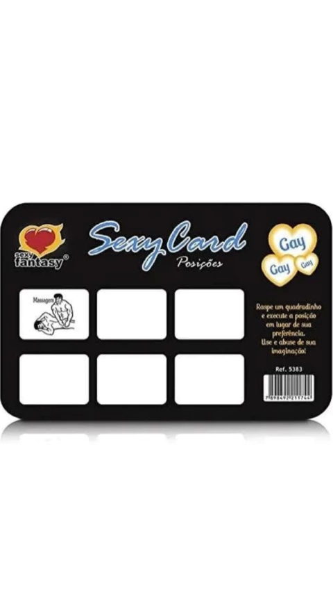 Raspadinha S3xy Posições Gay. Ref. 1235