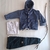 CAMPERA CORDEROY CON CORDERITO NIÑO AZUL - tienda online