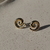 BRINCO CARACOL CLEAN DOURADO