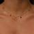 CHOKER STAR CRISTAL BLACK