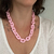 COLAR ELO RESINA ROSA BABY