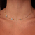 CHOKER OLHO GREGO E CRUZ