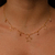CHOKER STAR CRISTAL ROSA