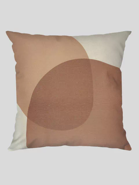 Capa Para Almofada Donatella Terracota e Laranja 43cm