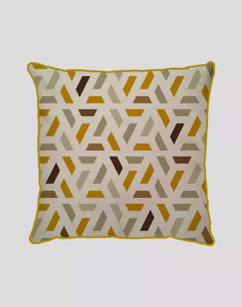 Capa de Almofada Delta c/ Cordão 50cm