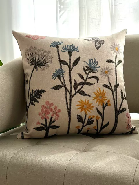 Capa de Almofada Crisântemo no Jardim43x43cm