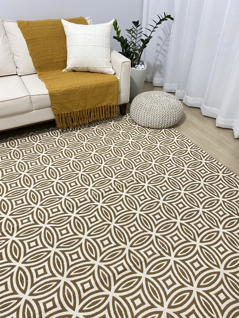 Tapete para Sala Riad Caramelo 200x300cm