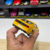 Miniatura Mustang GT 2015 - Amarelo - Banca do Gato