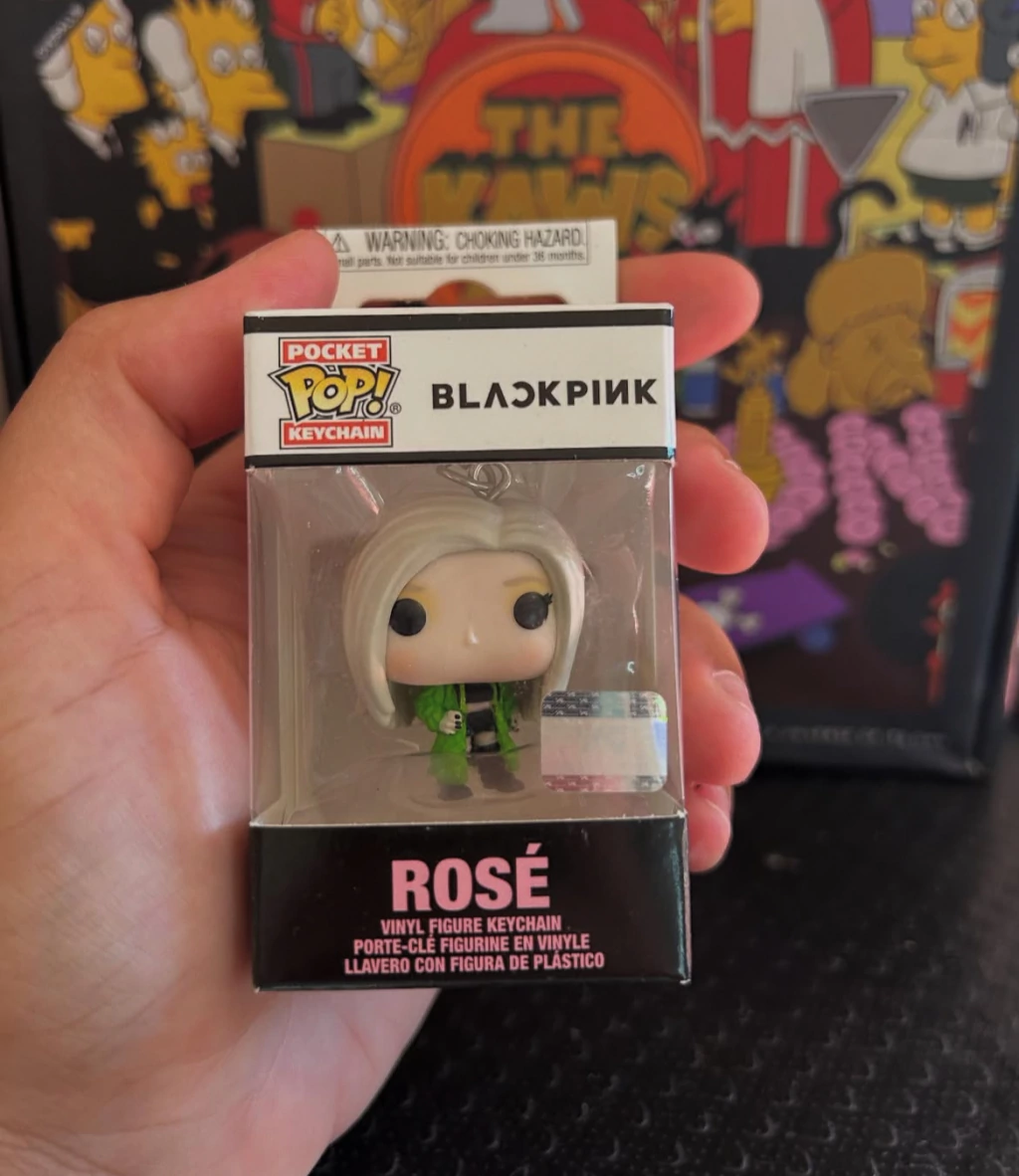 chaveiro funko pop! blackpink - rosé