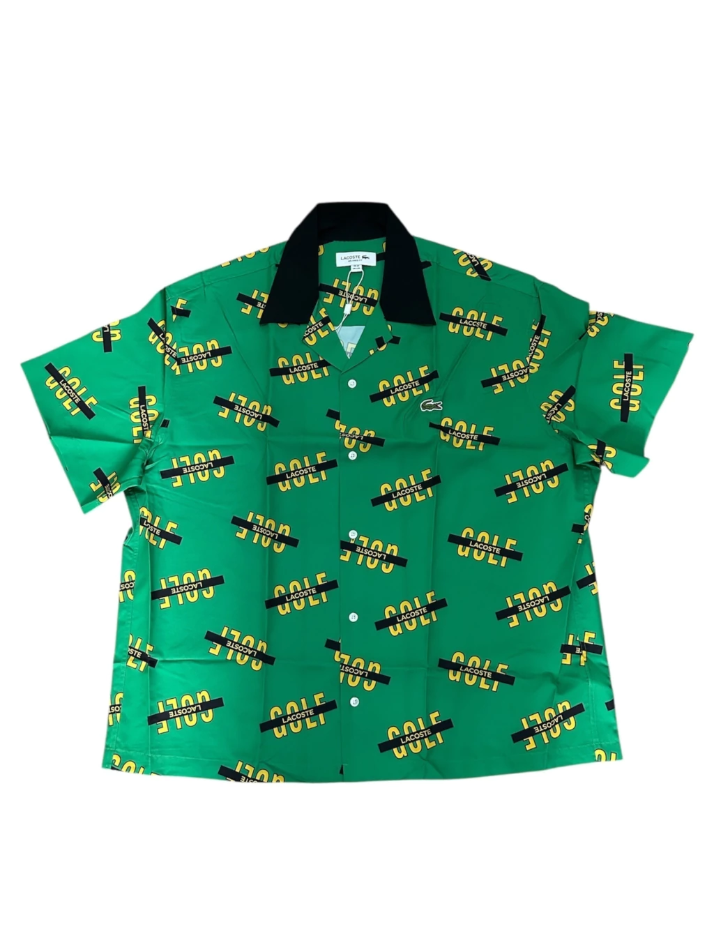 Camisa estampada de mangas curtas, com proteção UV