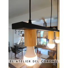 Barral colgante 3 luces - EL ATELIER DEL CORONEL