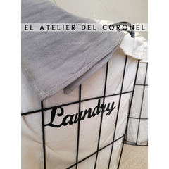 CANASTO LAUNDRY METAL - tienda online