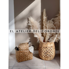 CANASTO SEAGRASS Medium - EL ATELIER DEL CORONEL