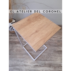 Mesa Auxiliar Arrime Cuadrada - EL ATELIER DEL CORONEL