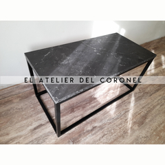 Mesa Ratona Símil Mármol - comprar online