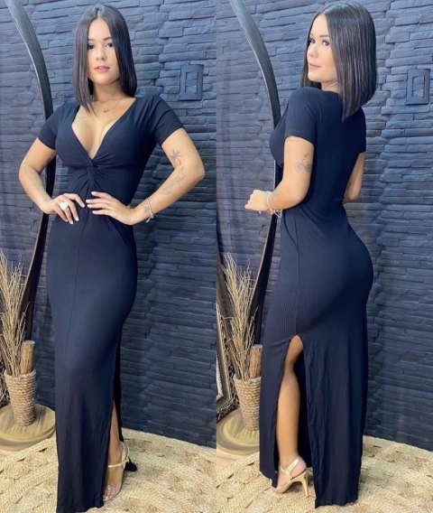 Vestido longo no