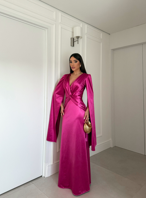 Vestido Aurora Capa fluida - comprar online