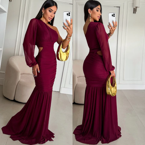 Vestido Ariadne fenda tule - comprar online