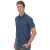 Camisa Hugo Deleon Esporte Manga Curta Estampada Azul